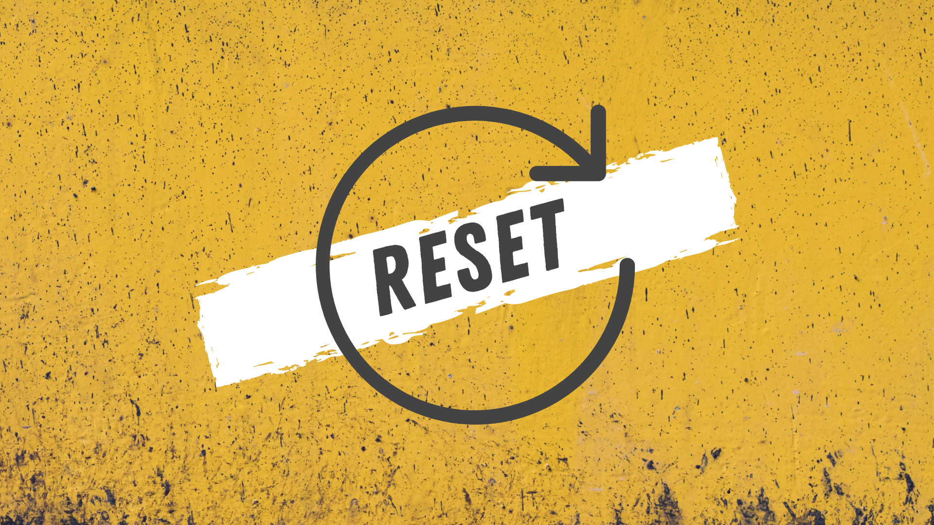 Reset Once a Week