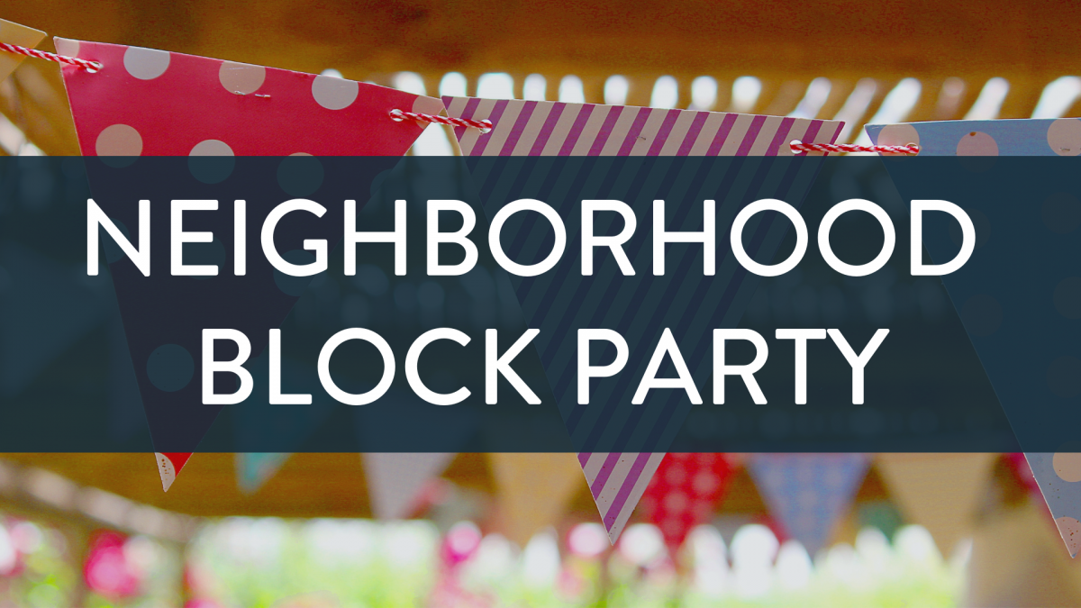 Neighborhood Block Party Fall Ideas 