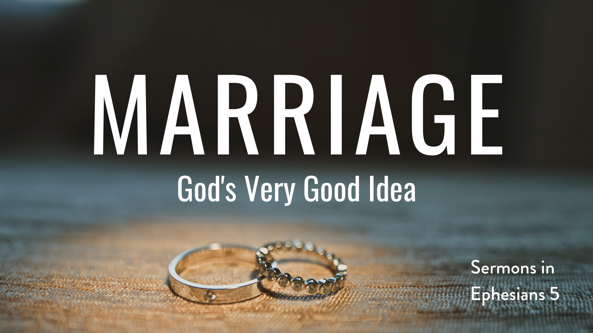 Biblical Marriage: Complementary